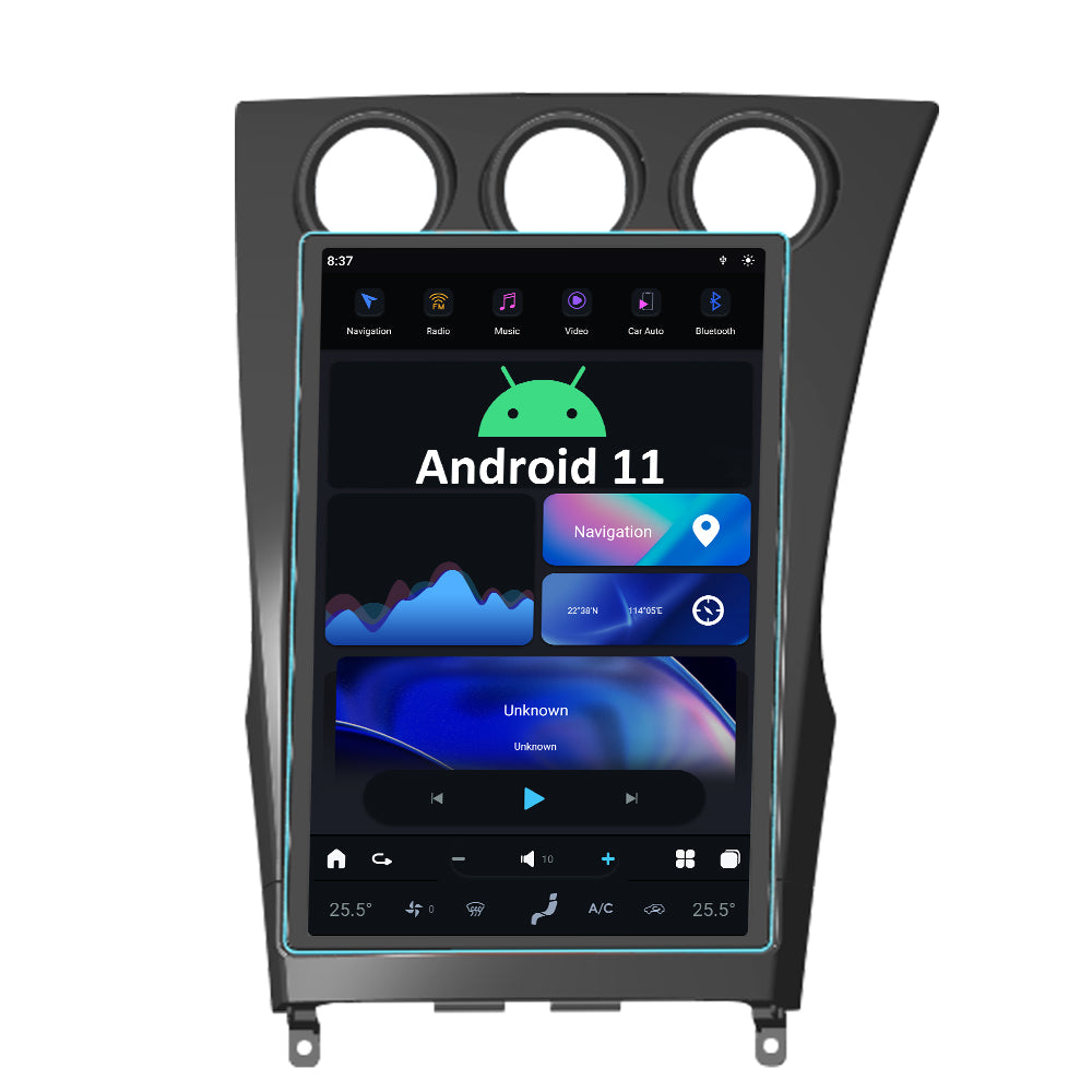 13.6“ Tesla Android System Car Radio Multimedia GPS Navigation For Nissan 350Z 2002-2008+ Stereo Audio Carplay