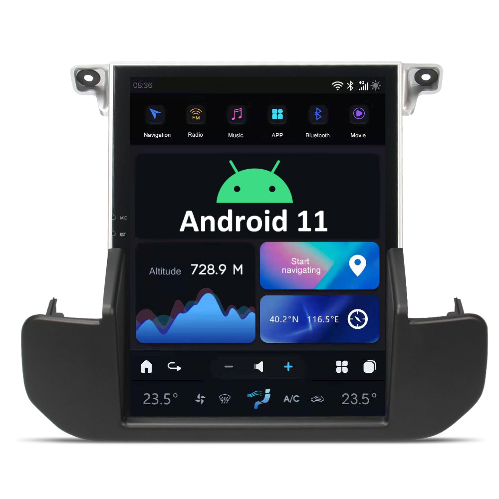 Tesla Android 11 10,4″ Autoradio GPS Navigation pour Land Rover Discovery 4 LR4 L319 2009-2016 Lecteur multimédia stéréo de voiture Vidéo de voiture